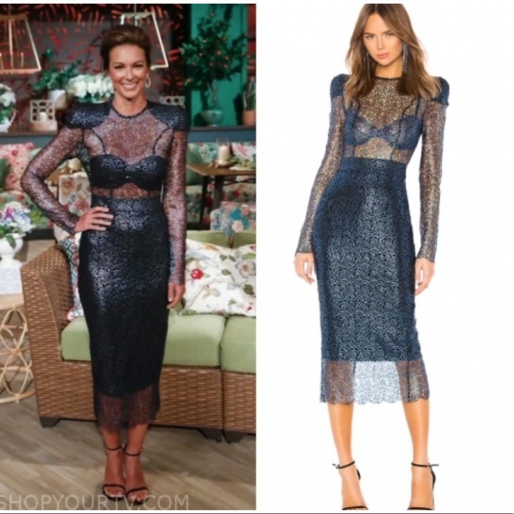 House of Zhivago Narcissist dress in Navy